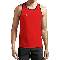 inkholic Men Solid Gym Tank Tops Sleeveless Sports Vest-picture-51