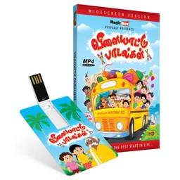Inkmeo Movie Card Vilaiyattu Padalgal Songs  8GB High Definition MP4 Video USB Memory Stick - Tamil-picture-27