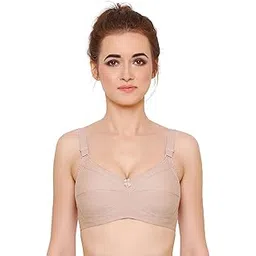 inkurv Full Coverage Cotton Bra for Heavy Bust| Minimizer Bra for Women| Anti-Sagging Breast Lift Up| Non-Wired| Non-Padded Daily Use Bra for Ladies-picture-12