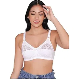 inkurv Full Coverage Net Bra for Women Cotton| Comfortable Minimizer Bra for Heavy Breast Bra for Big Busts| Sag Lift Support Bra-picture-31