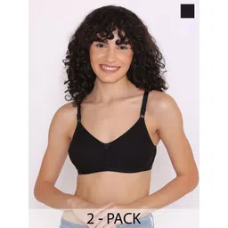 INKURV Women Bra Full Coverage PACK OF 2 image 1