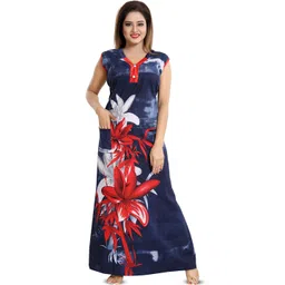 Inner Beats Printed Maxi Nightdress-picture-28