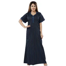 Inner Beats Striped Maxi Nightdress-picture-22
