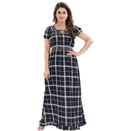 Inner Beats Women Black Nightdress-picture-31