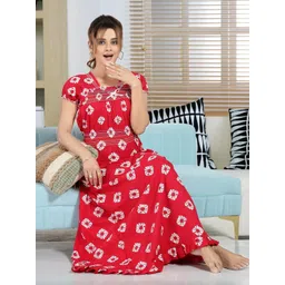 Inner Beats Women Multi Nightdress-picture-22