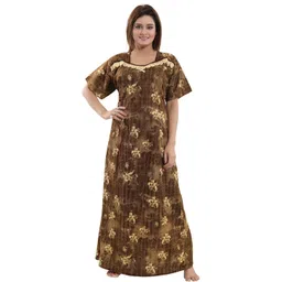 Inner Beats Women Multi Nightdress-picture-35