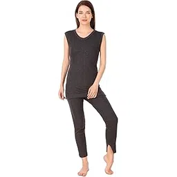 inner element Female Parker Sleeveless Thermal Set | Ladies Thermal Top and Pajama Set-picture-26