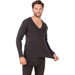 inner element Men's Thermal Vest/Parker V-Neck Top, Premium Winter Innerwear with Stay Warm & Fresh Technology-picture-27