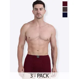 inner element Pack Of 3 Pure Cotton Trunks COVER_ELEASTIC_MINI_TRUNK_MNG3-picture-23