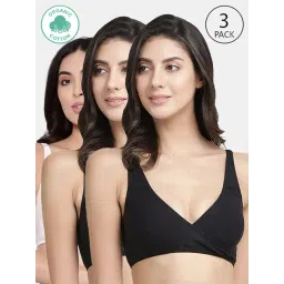 Inner Sense Multicolor Full Coverage Maternity Bra - Pack of 3-picture-15