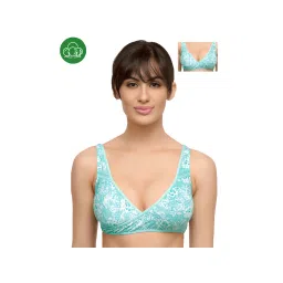 Inner Sense Organic Antimicrobial Sleeping/Feeding Bra Pack Of 2 - Blue-picture-12