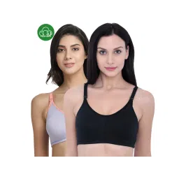 Inner Sense Organic Antimicrobial Soft Nursing Bra Combo of 2 - Multi-Color-picture-21