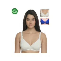 Inner Sense Organic Cotton Antimicrobial Nursing Bra Pack of 3 - Multi-Color-picture-10