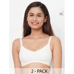 Inner Sense Pack of 2 Full Coverage Anti Odour Maternity Bras with Anti Microbial-picture-41