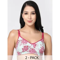 Inner Sense Pack of 2 Printed Full Coverage Anti Odour Maternity Bras with Anti Microbial-picture-19