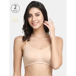 Inner Sense Pack of 2 Solid Non-Wired Non Padded Antimicrobial Maternity Sustainable Bra-picture-30