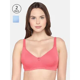 Inner Sense Pack Of 2 Solid Non-Wired Non Padded Organic Cotton Sustainable Everyday Bra ISBC057-picture-28