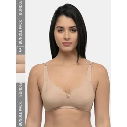 Inner Sense Pack of 3 Organic Cotton  Bra-picture-29