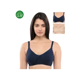 Inner Sense Women's Full Cup Nursing Bra Pack of 3 - Multi-Color-picture-15