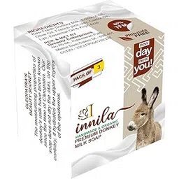 Innila Handmade Donkey Milk Bath Soap | Organic Skin Brightening Soap With Olive Oil, Castor Oil, Kojic Acid, Rose Fragrance & French Pink Clay | Soaps Combo Offers - 100GM - Pack Of 3-picture-47