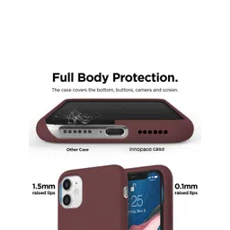 INNOPACE Scratch Resistant iPhone 11 Pro Silicone Back Case image 2