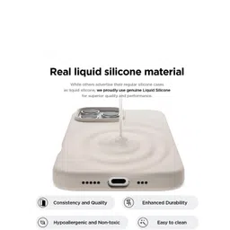 INNOPACE Scratch Resistant iPhone 16 Pro Silicone Back Case image 5