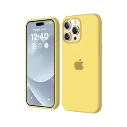 INNOPACE Silicone iPhone 15 Pro Back Case image 3