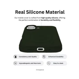 INNOPACE Silicone iPhone 16 Plus Back Case image 4