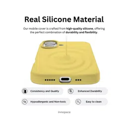 INNOPACE Silicone iPhone 16 Plus Back Case image 5