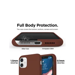 INNOPACE Unisex iPhone 11 Pro Solid Drop Protection Back Case image 2