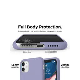 INNOPACE Unisex iPhone 11 Pro Solid Drop Protection Back Case image 2