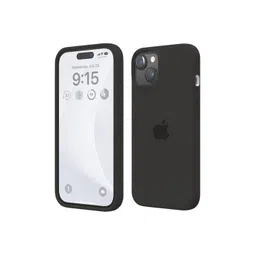 INNOPACE Unisex iPhone 14 Solid Sleek Grip Scratch & Impact Resistant Back Case image 1