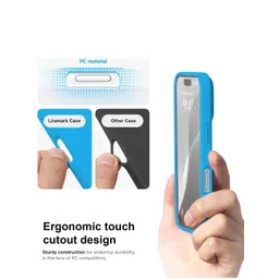 INNOPACE Unisex iPhone 16 Pro Max Solid Drop Protection Back Case image 2