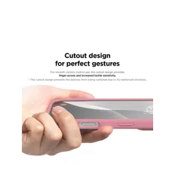 INNOPACE Unisex iPhone 16 Pro Solid Drop Protection Back Case image 2