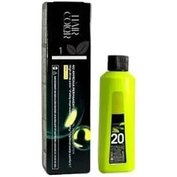 I,N.O.A. Hair Colour No : 1 Black 60gm + 20 Vol Developer 6% 90 ml-picture-36