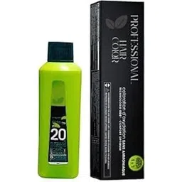 IN.OA Hair Colour No : 5 Light Brown 60Gm + 20 Vol Developer 6% 90Ml-picture-34