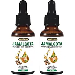 Inproveda Jamalgota Hair Growth Oil | Ayurvedic Hairs Growth Oil | With Amla, Camphor, Rosemary, Jatamansi & Bhringraj - 2 X 30ml-picture-18