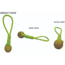 inshanvi Hear Doggy Durable Chew Toys for Teething Puppies Green image 1