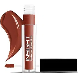 INSIGHT Non Transfer Lip Color - Coffee Command| Waterproof| Matte Finish| Transfer & Smudge Proof| Lightweight| 12 Hr Wear| Highly Pigmented 4 ml-picture-31