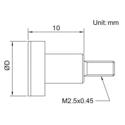 Insize 6282-1201 Flat Point (M2.5X0.45 mm)-picture-32