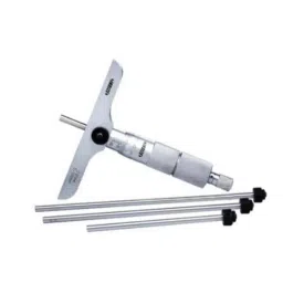 Insize Depth Micrometer, Base: 101.5x17mm, Range: 0-25 mm, 3241-B25-picture-32