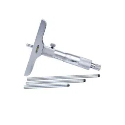 Insize Sheet Metal Micrometer, Flat-Flat TIP, Throat Depth 155mm, Range: 0-100 mm, 3240-100-picture-45