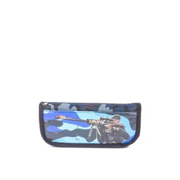 Instabuyz Kids Blue Printed Pencil Pouch-picture-40