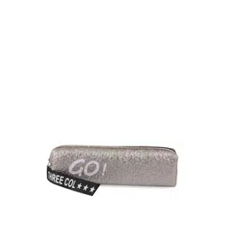 Instabuyz Kids Silver Printed Pen Pencil Case-picture-33