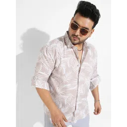 Instafab Plus Classic Floral Printed Casual Shirt-picture-27
