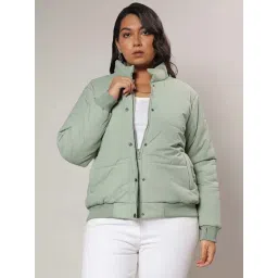 Instafab Plus Green Jacket-picture-43