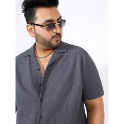 Instafab Plus Men Comfort Opaque Casual Shirt-picture-12