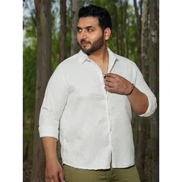 Instafab Plus Men Comfort Opaque Casual Shirt-picture-26