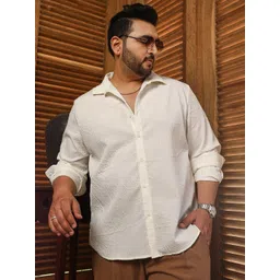 Instafab Plus Men Comfort Opaque Casual Shirt-picture-11