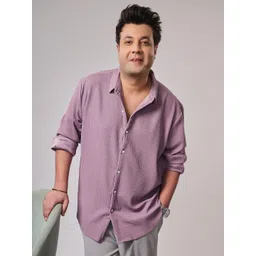 Instafab Plus Men Comfort Opaque Striped Casual Shirt-picture-35